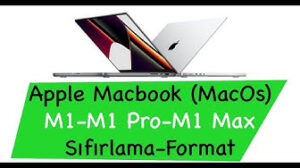 Apple Macbook MacOS Format. Laptop Reset M1, M1 Pro, Boot Recovery on M1 Max Silicon Processor