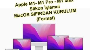 Macbook MacOS Installation from Scratch Apple Macbook M1, M1 Pro, M1 Max (Format)