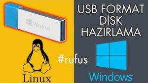 Windows & Linux USB Format Disk Preparation #rufus